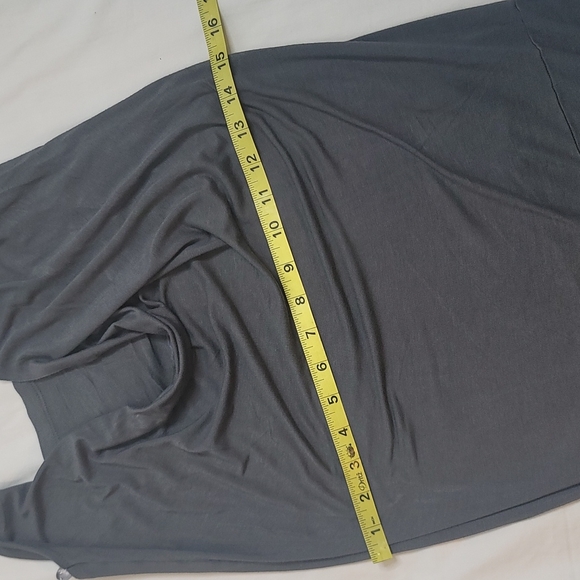Zara TRF gray body hugging dress sz Med - Picture 6 of 10